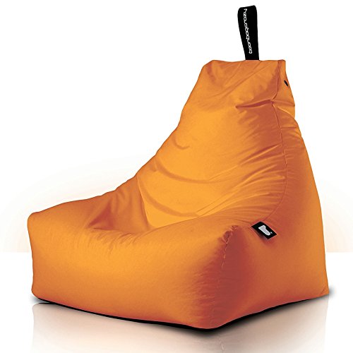 BeanBagCrazy - Sillón tipo puf, color naranja