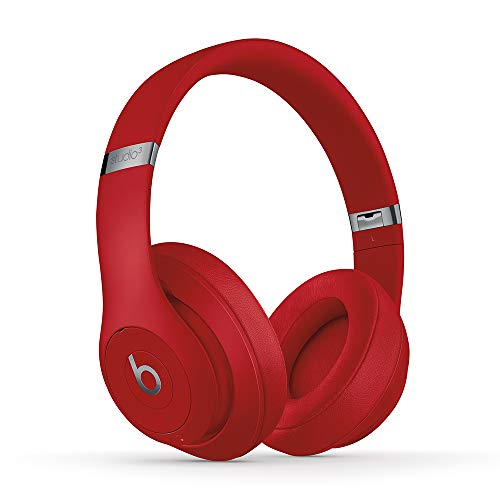 Beats Studio3 Wireless con cancelación de Ruido - Auriculares supraaurales - Chip Apple W1, Bluetooth de Clase 1, 22 Horas de Sonido ininterrumpido - Rojo
