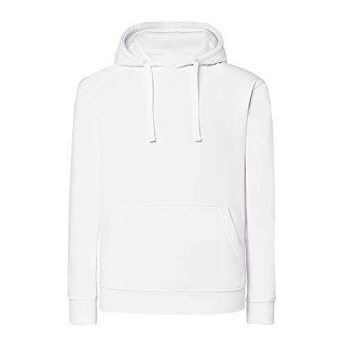 BGEUROPE Custom White Hoodie Sudadera deportiva para mujer Blanco blanco S