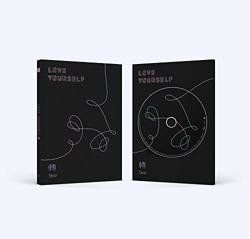 BigHit Entertainment BTS - LOVE YOURSELF 轉 Tear [R ver.] CD+Photobook+Mini Book+Photocard+Standing Photo+Folded Poster+4 Extra Photocards