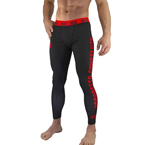 Bõa Spats Leggings Hombre Estilo De Vida - Roja - M, Roja