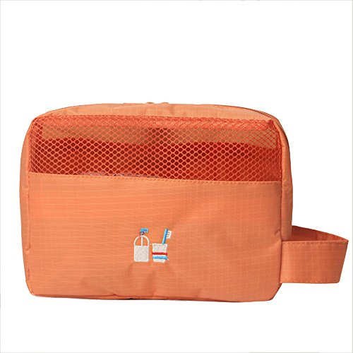 Bolsa de lavado Bolsa de almacenamiento de maquillaje de viaje de múltiples funciones Bolsa de lavado de ducha a prueba de agua Bolsa de cosméticos Kit de belleza para el hogar Gancho de cinturón de v