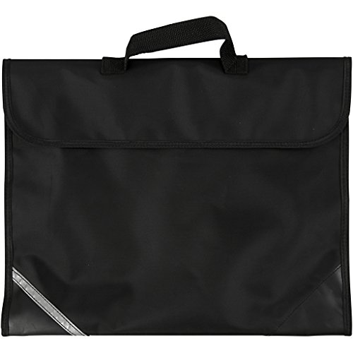 Bolsa escolar, medidas 36x29 cm, profundidad 9 cm, negro, 1ud