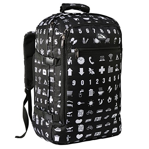 Cabin Max Metz Mochila de Viaje Equipaje de Mano Aprobada para Transporte Aéreo Maleta de Cabina 55x40x20 cm 44 L