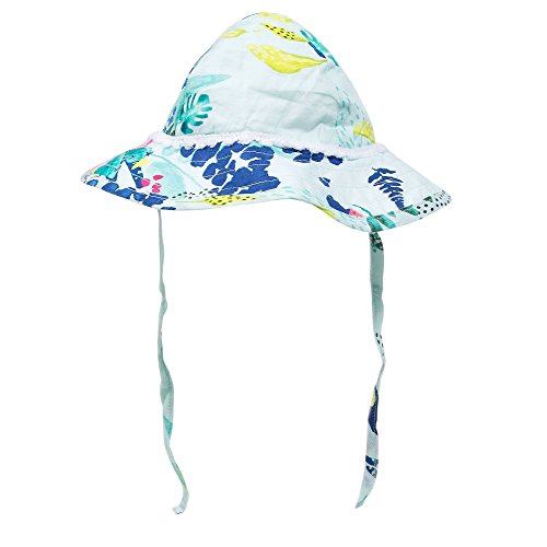 Catimini CJ90061 Sombrero de Copa Baja, Verde (Estampado), 9-12 Meses para Bebés