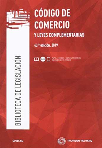 Código de Comercio y leyes complementarias (Papel + e-book): 6 (Biblioteca de Legislación)