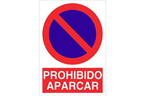 Cofan Señal poliestireno Prohido aparcar 420x297mm