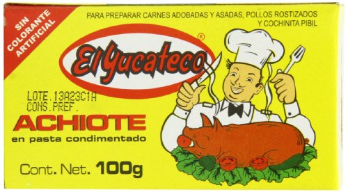 El Yucateco Achiote en pasta