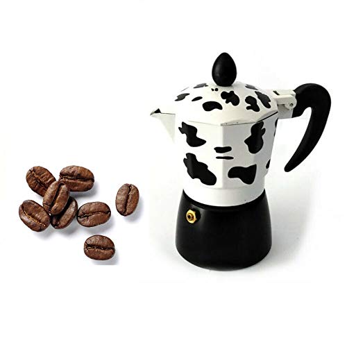 FAST WORLD SHOPPING ® Mukka - Cafetera de 6 tazas para cafetera expreso Moka Express