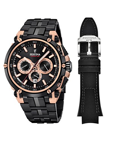 Festina Reloj Cronógrafo para Hombre de Cuarzo con Correa en Acero Inoxidable F20329/1