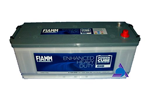 Fiamm A120EHD Batería Longitud, 513 mm, Ancho 189 mm, Altura 223 mm