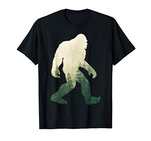 Figura de Pie Grande Sasquatch Yeti Naturaleza Camiseta