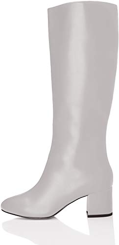 find. Botas Altas para Mujer, Gris (Grey), 38 EU