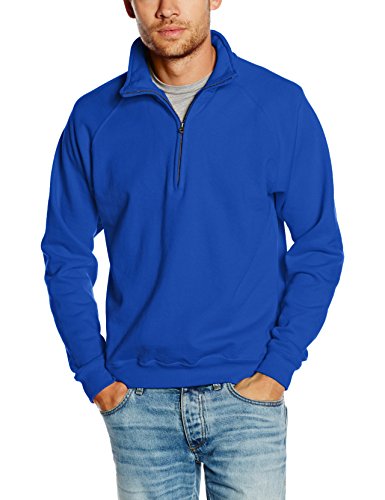 Fruit of the Loom Ss108m Sudadera, Azul (Royal Blue), X-Large (Talla del Fabricante: X-Large) para Hombre