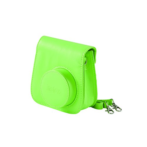 Fujifilm 70100138204 Funda para cámara Instax Mini 9 Color Verde Lima