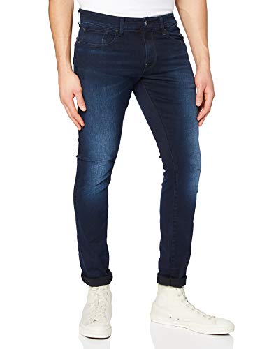 G-STAR RAW Revend Skinny Vaqueros, Dk Aged 6590-89, 27W / 32L para Hombre