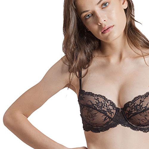 GISELA Sujetador Moments Lace (Negro/Toffee, 100C)