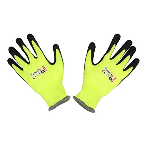 Guantes de trabajo para niños (látex, 2-3 J.A. y FUZZIO