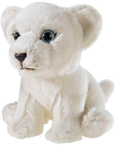 Heunec 237575 MISANIMO - León blanco sentado (15 cm), color blanco