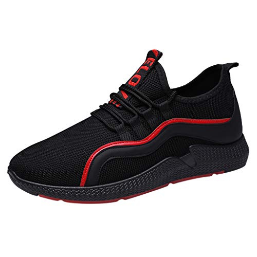 Honestyi Zapatillas Hombres Deporte Running Sneakers Deportivas Zapatos para Correr Gimnasio Malla Ligero Outdoor Aire Libre Transpirables Casual Deportivo Calzado Asfalto