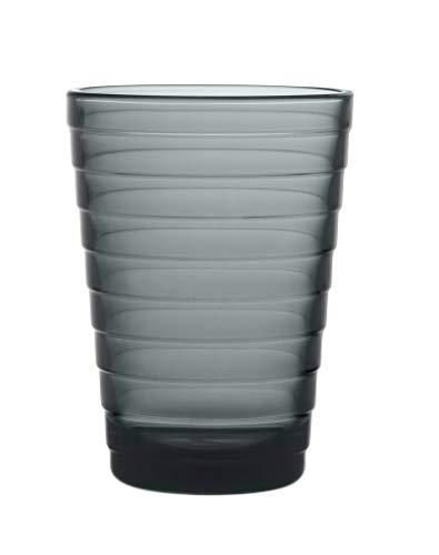 Iittala 1057029 Aino Aalto - Juego de vasos de agua (2 unidades, 33 cl), color gris