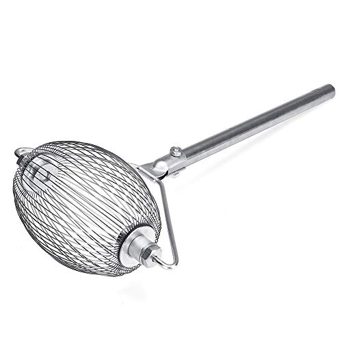 Jtoony Recogebolas de Golf Recolección de Campo de diámetro de 2-3.5CM Campo de Tuerca de Bolas de Recogida en el Selector W/Picking Holder (Color : Silver, Size : One Size)