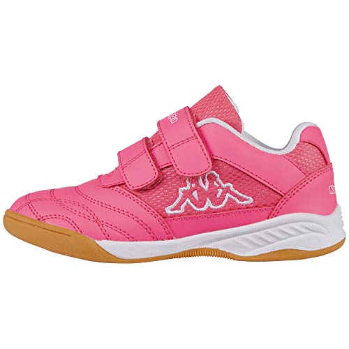 Kappa Kickoff, Zapatillas de Deporte Interior Niñas, Rosa (Pink/White 2210), 33 EU