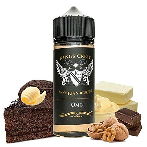 Kings Crest Don Juan Reserve 100ml - 2,50 EUROS DE DESCUENTO EN CADA PRODUCTO ADICIONAL SOLO VENDIDO Y ENVIADO POR EL VENDEDOR VAPOR CENTER