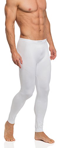 Ladeheid Calzoncillos Largos Térmicos Ropa Interior Hombre 05 15 (Blanco, M/L)