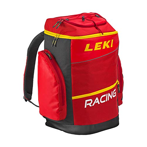 Leki 360040006, Bolsa de palo Unisex adulto, Schwarz/Rot/Gelb, T.U