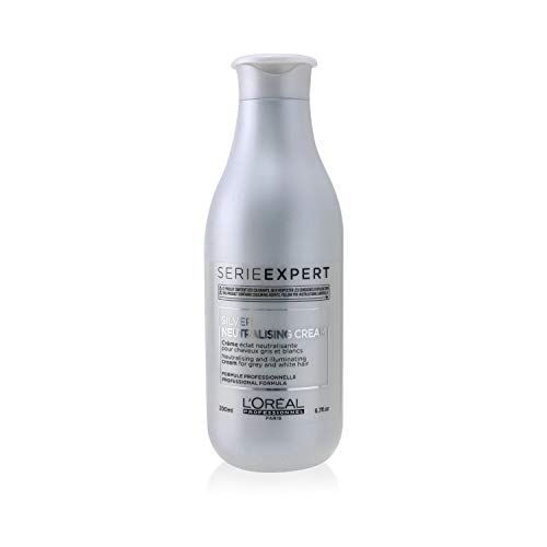 L'Oréal Professionnel - Acondicionador Silver para Cabello Blanco y Gris - 200 ml