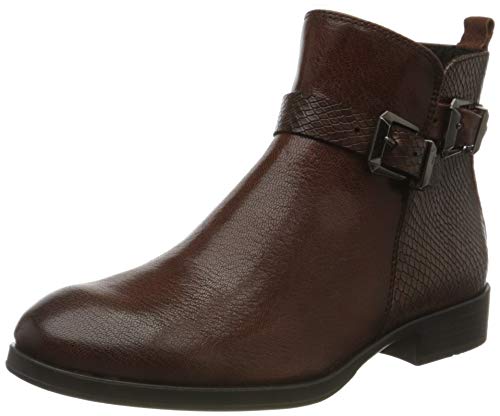 MARCO TOZZI 2-2-25302-35, Botas Cortas al Tobillo Mujer, Chestnut Antic Comb, 38 EU