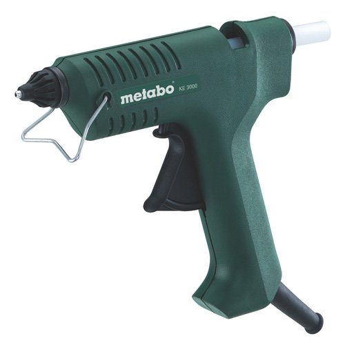 Metabo 6.18121.00 618121000-Pistola termoencoladora KE 3000 (Temperatura Constante) Barras de diámetro Ø 11 mm mm y Longitud 200 mm, 0 W, 240 V, Negro, Small