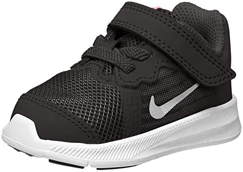 Nike Downshifter 8 (TDV), Zapatillas de Running para Niños, Negro (Black/Metallic Silver/Anthracite 001), 27 EU