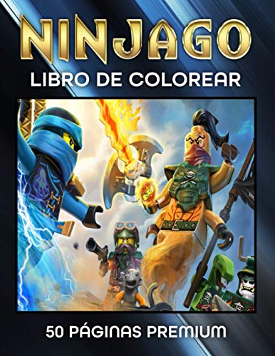 Ninjago Libro De Colorear: Ninjago Libro Para Colorear Para Niños Y Adultos, Incluye 50 Personajes Favoritos De Ninjago Mundo