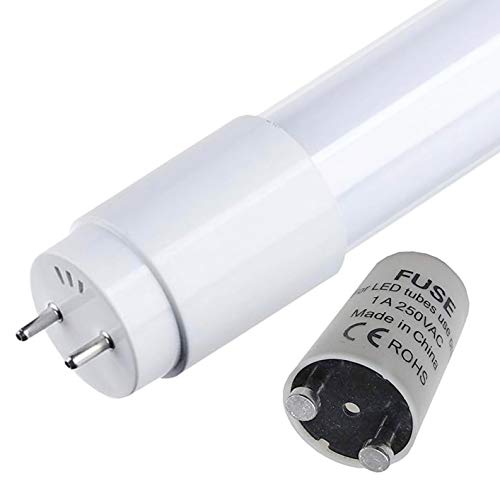 Pack 25 Tubos LED 120cm, 18w. Color blanco frío (6500K),1800 Lunenes. T8 Standard. A++