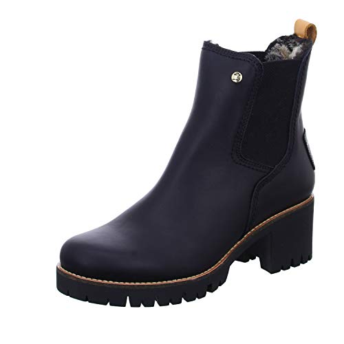 PANAMA JACK Botas de Mujer Pia Trav B1 Napa Negro/Black 40 EU