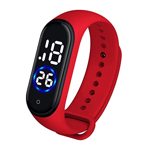 Posional Exhibición De Números LED Al Aire Libre Deportes Al Aire Libre Reloj De Pulsera Digital para Niños Relojs De Pulsera Sporty Wristwatches Youth Watch