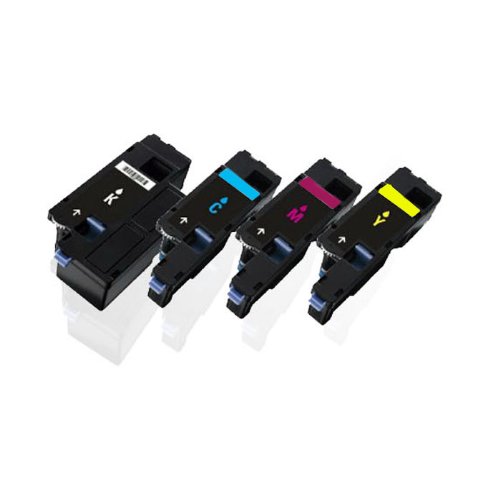 Premium 4 x Tóner equivalente a Dell 1250 1350 1355 compatible