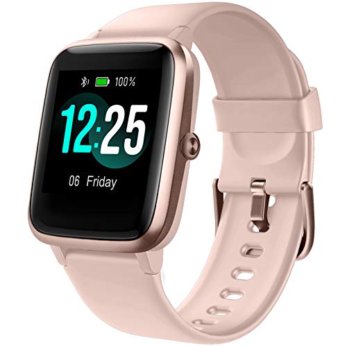 PUTARE Smartwatch, Relojes Inteligentes Impermeable IP68 para Mujer Hombre niños, Reloj de Fitness con Monitor de Frecuencia Cardíaca/Sueño/Calorías/Pasos, Pantalla Inteligente de 1.3"para iOS Android