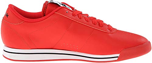 Reebok Women's Princess Classic Shoe, Techy Red/White/Black, 9 M US