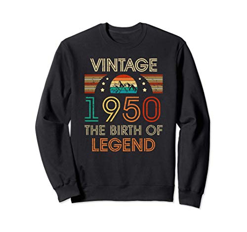 Retro Vintage 1950 Regalos de cumpleaños 70 años 70 Bday Sudadera