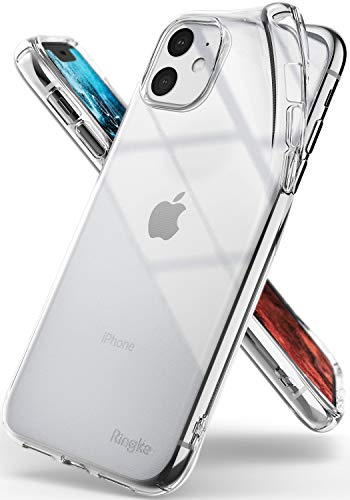 Ringke Air Diseñado para Funda Apple iPhone 11, Transparente al Dorso Carcasa iPhone 11 6.1" Protección Resistente Impactos TPU Funda para iPhone 11 2019 - Clear