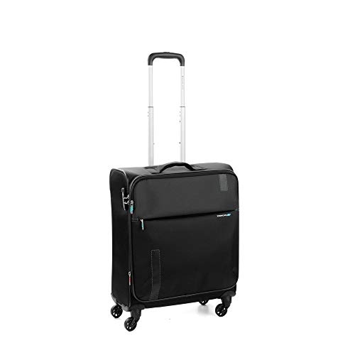 Roncato Maleta Pequeña S Blanda Speed - Cabina cm 56 x 45 x 23/25 Capacidad 50/54 L, Extensible, Ligero, Organización Interna, Cierre TSA, Aprobado para: Easyjet, Garantìa 2 años