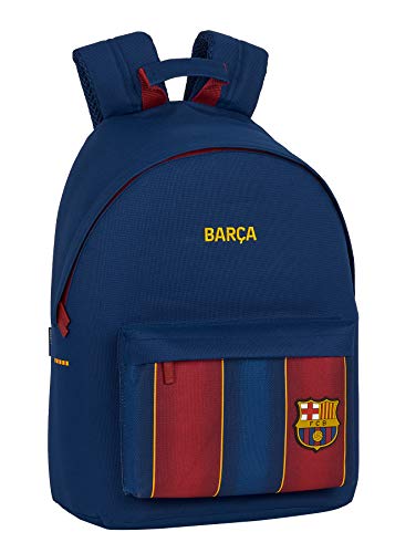 Safta 612029819 Mochila grande con funda ordenador FC Barcelona