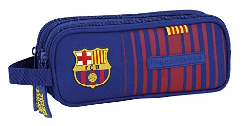 Safta Estuche F.C. Barcelona 17/18 Oficial Triple cremallera 210x70x85mm