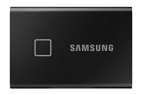 Samsung T7 Portable SSD de 1 TB (USB 3.2 Gen.2, hasta 1.050 MB/s) Negro Metálico