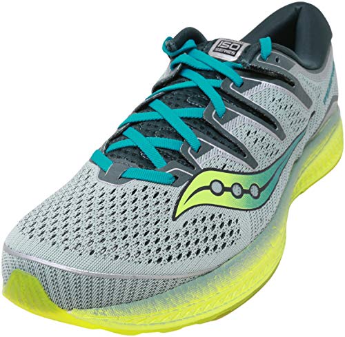 Saucony Triumph ISO 5, Zapatillas de Running para Hombre, Verde Verde 37, 44.5 EU