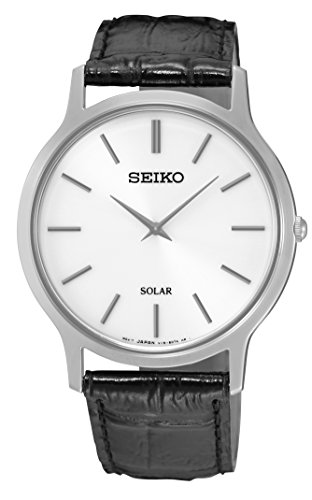 Seiko Reloj Analógico de Cuarzo para Mujer con Correa de Cuero – SUP873P1