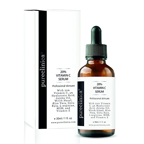 Serum 20% de Vitamina C (con 4% HA, 2.5% L-Arginina, 2.5% Vitamina E, y 1% Ácido Ferúlico) – 30ml / 1 fl oz